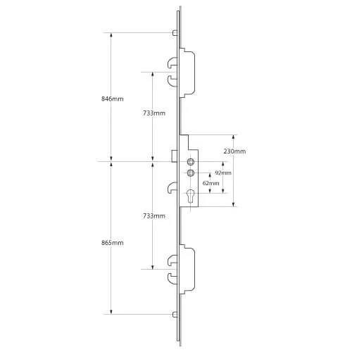 Ingenious Duplex 5 Hook 2 Roller